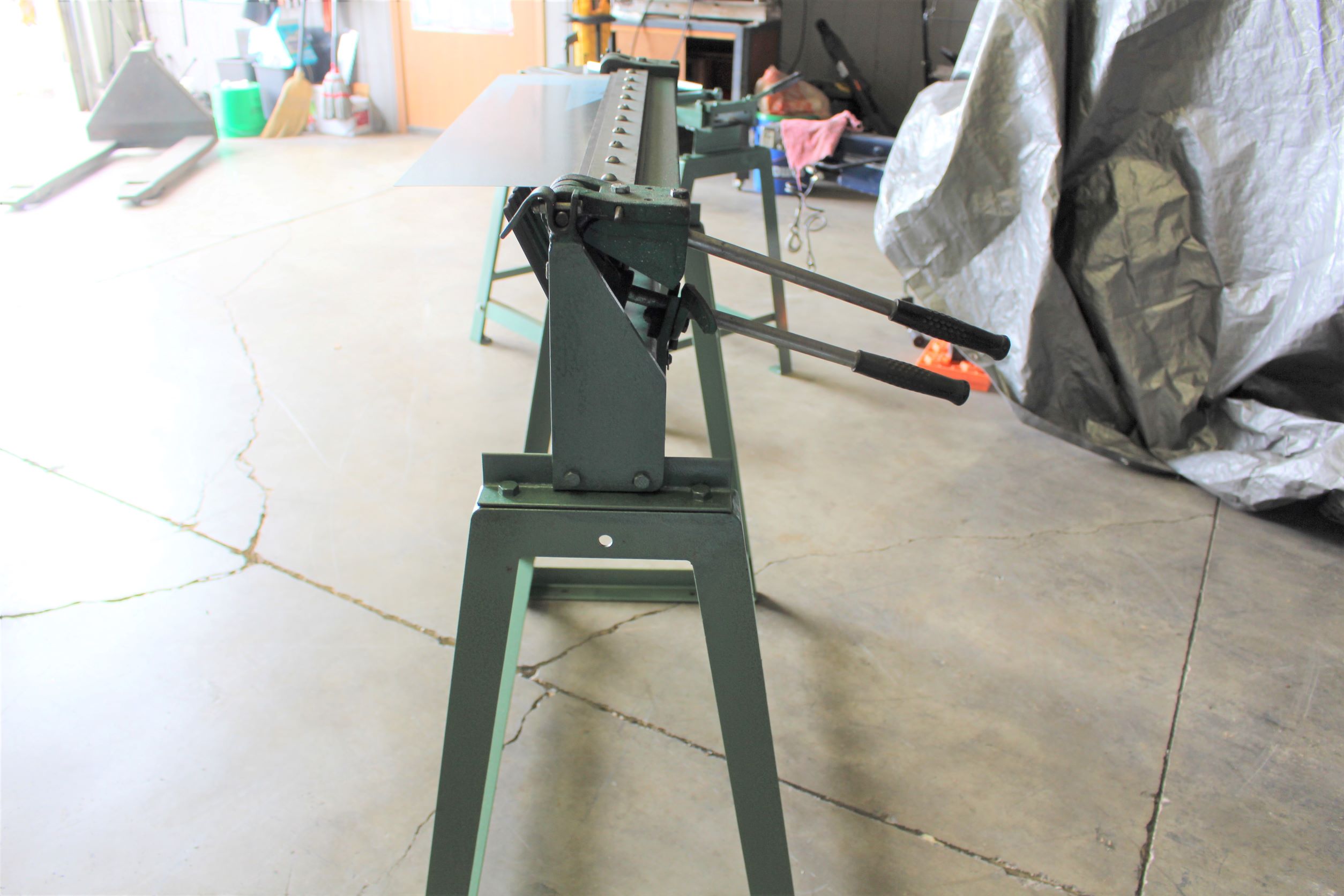 manual cleat bender for sheetmetal ductwork